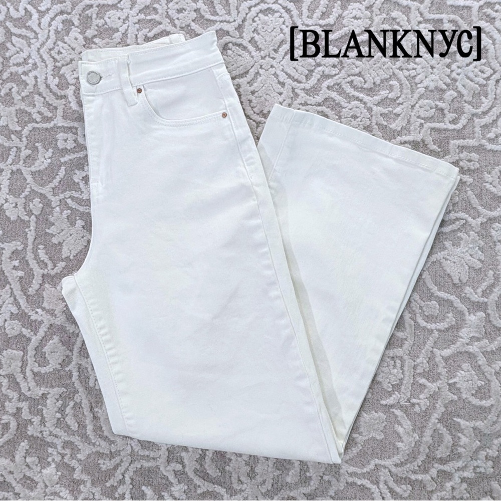 BlankNYC Girls The Mini Franklin Ribcage Wide Leg Jean